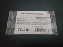 Pokemon TCG Phantasmal Flames Staff Stamped Prerelease Promo Sealed Set Of 4 MEP - Image 4