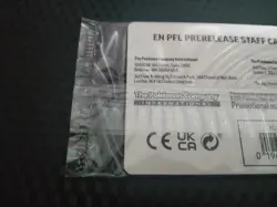 Pokemon TCG Phantasmal Flames Staff Stamped Prerelease Promo Sealed Set Of 4 MEP - Image 5