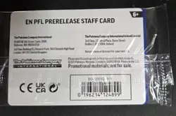 Pokemon Phantasmal Flames Prerelease Staff Promo Cards Sealed Set of 4 Sealed - Image 3