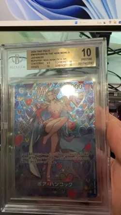 One Piece 2024 Boa Hancock OP-09- Special Alternative Art #051 BGS 10 - Image 1
