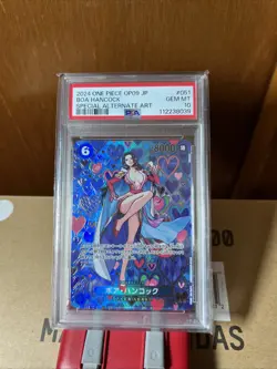 One Piece 2024 Boa Hancock OP-09- Special Alternative Art #051 PSA 10 - Image 1