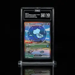 Bubble Mew ex 232/091 SIR Pokemon Paldean Fates TAG 10 Gem Mint - Image 1