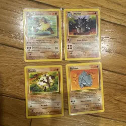 Partial Set Of Pokemon Jungle Cards - Image 3