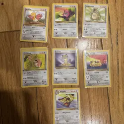 Partial Set Of Pokemon Jungle Cards - Image 5