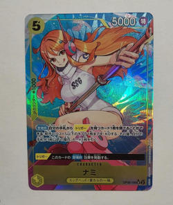 ONE PIECE Card Game Nami Alt Art OP08-106 SR Two Legends Japanese - Image 1