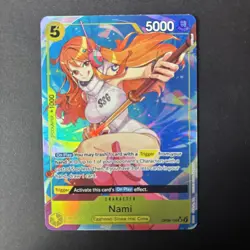 Nami OP08-106 SR Alt Art English One Piece Two Legends - Image 1