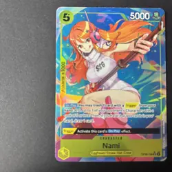 Nami OP08-106 SR Alt Art English One Piece Two Legends - Image 3