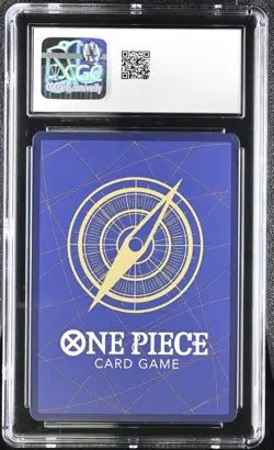One Piece Two Legends - Nami SR Alternate Alt Art Parallel #OP08-106 CGC 10 ENG - Image 2