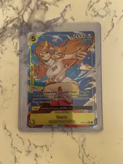 Nami OP08-106 SR Parallel Alt Art Two Legends One Piece TCG English NM - Image 1