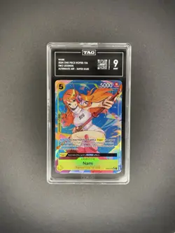 Nami OP08-106 SR (Parallel) Alt Art Two Legends One Piece TCG English TAG 9 - Image 1