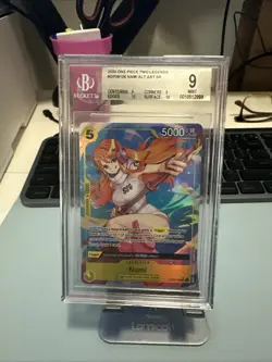 One Piece CCG: Two Legends 2024 English Nami OP08-106 Alt Art SR BGS 9 - Image 1