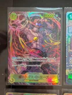 One Piece TCG CCG 15 Card Lot SR Rare Japanese - Image 3