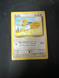 DODUO - Base Set - 48/102 - Common - Pokemon Card - Unlimited Edition D16 - Image 1