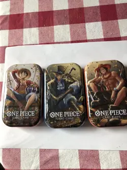 ONE PIECE CARD GAME - TIN PACK SET VOL. 2 (TS-02, OP13) x 3 READY TO SHIP - Image 1