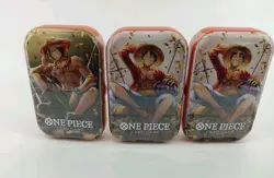 ONE PIECE CARD GAME 3x TIN PACK SET VOL. 2 (TS-02, OP13) - Image 1