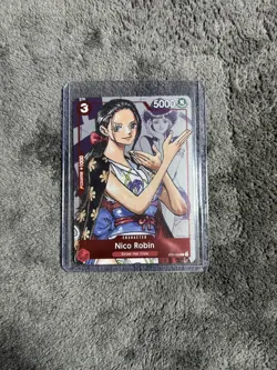 Nico Robin ST01-008 25th Anniversary One Piece Promotion Card - Image 3