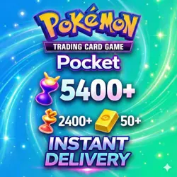 [INSTANT DELIVERY] Pokemon TCG Pocket Account 5400+ Pack Hourglass 50+ Gold Card - Image 1