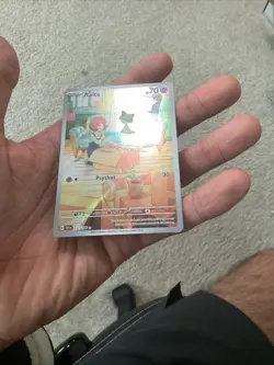 Pokemon Cards TCG Ralts Scarlet & Violet Holo Illustration Rare Card 211/198 NM - Image 3