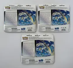Pokemon Trading Card Game Silver Tempest 6 Packs Total Lot of 3 3-pack Blisters! 820650850967 - Image 2