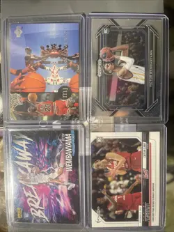 Caitlin Clark & Victor Wembanyama Rookie Card + Michael Jordan (Lot Of 4) - Image 1