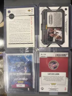 Caitlin Clark & Victor Wembanyama Rookie Card + Michael Jordan (Lot Of 4) - Image 2
