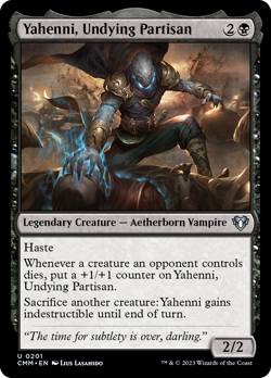 Yahenni, Undying Partisan [Commander Masters] Magic MTG - Image 1