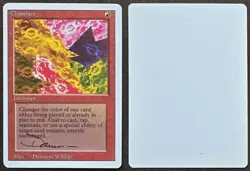 Signed MtG Magic Dameon Willich Artist Proof _ Revised _ CHAOSLACE _ VHTF 1/100! - Image 1