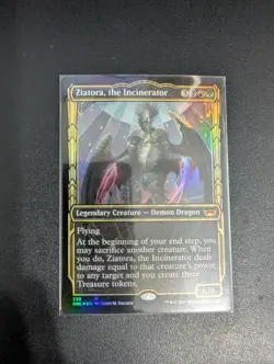 Ziatora, the Incinerator (Showcase) Streets of New Capenna Foil mtg - Image 1