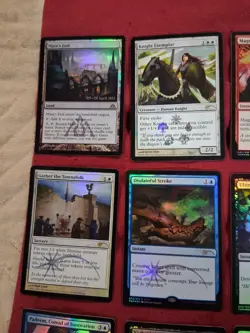 Magic The Gathering Promo Lot Of 17 LP/Mint Condition Padeem Consul Of Innovatio - Image 2