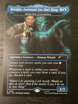 IN-HAND - Dwight, Assistant to the King - Secret Lair x THE OFFICE ENG NON-FOIL - Image 1