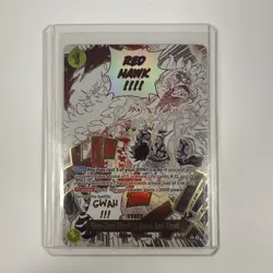 One Piece Card Game Gum-Gum Fire-Fist Pistol: Red Hawk Alt Art OP11-114 NM ENG - Image 1