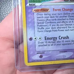 For Buyer of latios !!Pokemon Deoxys Holo 17/107 EX Deoxys Rare 2005 MP - Image 5
