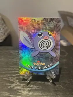 Poliwag #60 Holo Black Label - Pokemon Topps TV Animation MP - Image 1