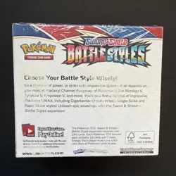Pokemon TCG - Sword & Shield - Battle Styles Booster Box - Damaged Error Box 820650818189 - Image 2