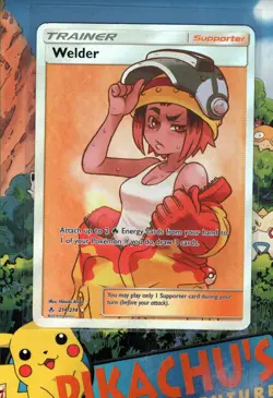 Pokemon TCG Welder 214/214 Unbroken Bonds Full Art NM - Image 1