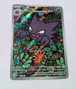 Pokemon Mega Evolution Battle Deck HAUNTER Black Star Promo 027 #27 - Image 1