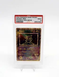 2000 Pokemon Game Promo Ancient Mew Pokemon 2000 Movie Collectors Uni PSA 9 MINT - Image 1