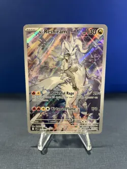 N'S RESHIRAM 2025 POKEMON JOURNEY TOGETHER ILLUSTRATION RARE 167/159 Q0165 - Image 1