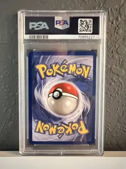 1999 Pokemon Fossil - #5 Gengar Holo - PSA 9 - Image 2