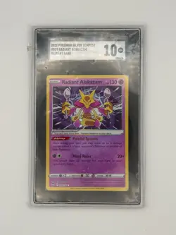 2022 Pokemon Silver Tempest #059 Radiant Alakazam 059/195 - Image 1