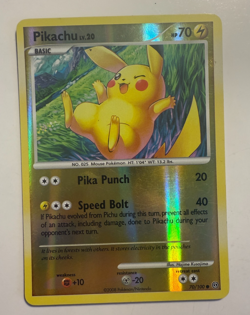 Pikachu Reverse Holo 70/100 Stormfront 2008 LP Pokemon TCG - Image 1