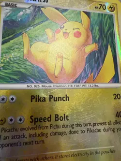 Pikachu Reverse Holo 70/100 Stormfront 2008 LP Pokemon TCG - Image 3