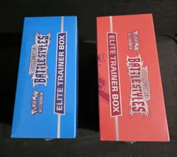 SWSH Battle Styles Pokemon TCG Elite Trainer Box Red & Blue set ETB New Sealed - Image 3