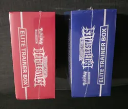 SWSH Battle Styles Pokemon TCG Elite Trainer Box Red & Blue set ETB New Sealed - Image 5