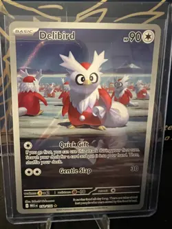 Delibird Illustration Rare Mega Evolution IR MEG 152/132 Near Mint Pokemon TCG - Image 1