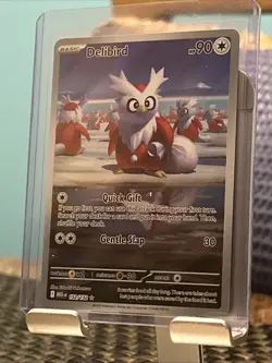 Delibird Illustration Rare Mega Evolution IR MEG 152/132 Near Mint Pokemon TCG - Image 1