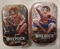 One Piece Tin Pack Set Vol 2 Factory Sealed-2 Factory Sealed Tins - Image 1