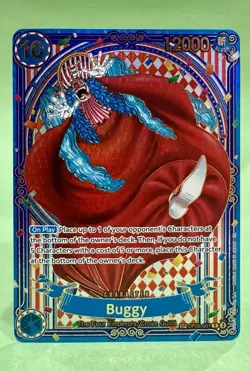 Buggy - OP09-051 (SP) (Gold) - The Azure Sea's Seven (OP14) One Piece TCG - Image 1
