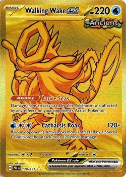 Walking Wake ex 178/131 Pokemon Prismatic Evolutions Hyper Rare NM - Image 1
