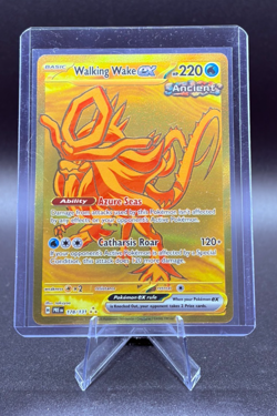 Pokemon Prismatic Evolutions - WALKING WAKE EX - GOLD HYPER RARE - 178/131 - NM - Image 1